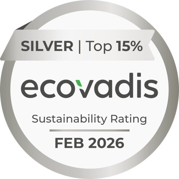Auszeichnung Silber-Medaille von EcoVadis für die Allit AG Kunststofftechnik 2026